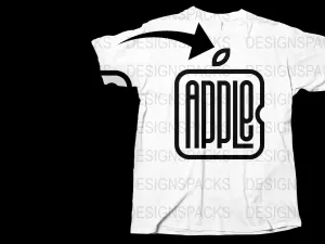 Addle Retro Logo Design Png Digital Download