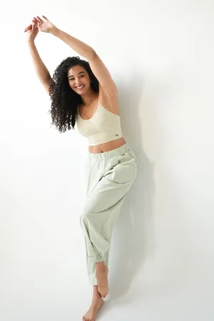 Alice High Rise Pleated Pant