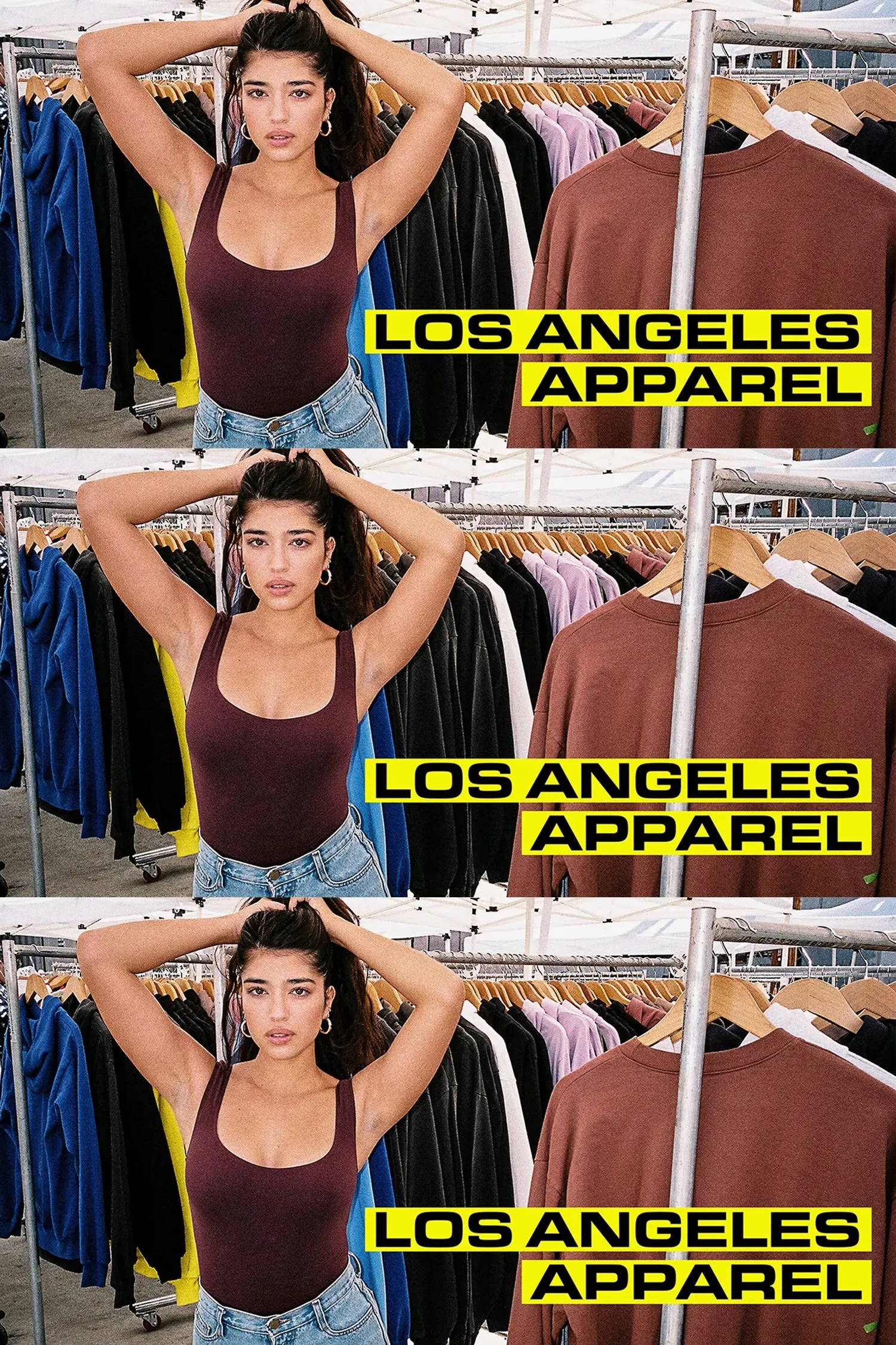 B305GD - Garment Dye Squareneck Bodysuit