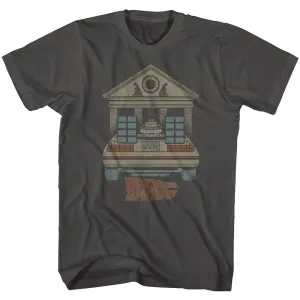 Back To The Future Faded Men's T-Shirt