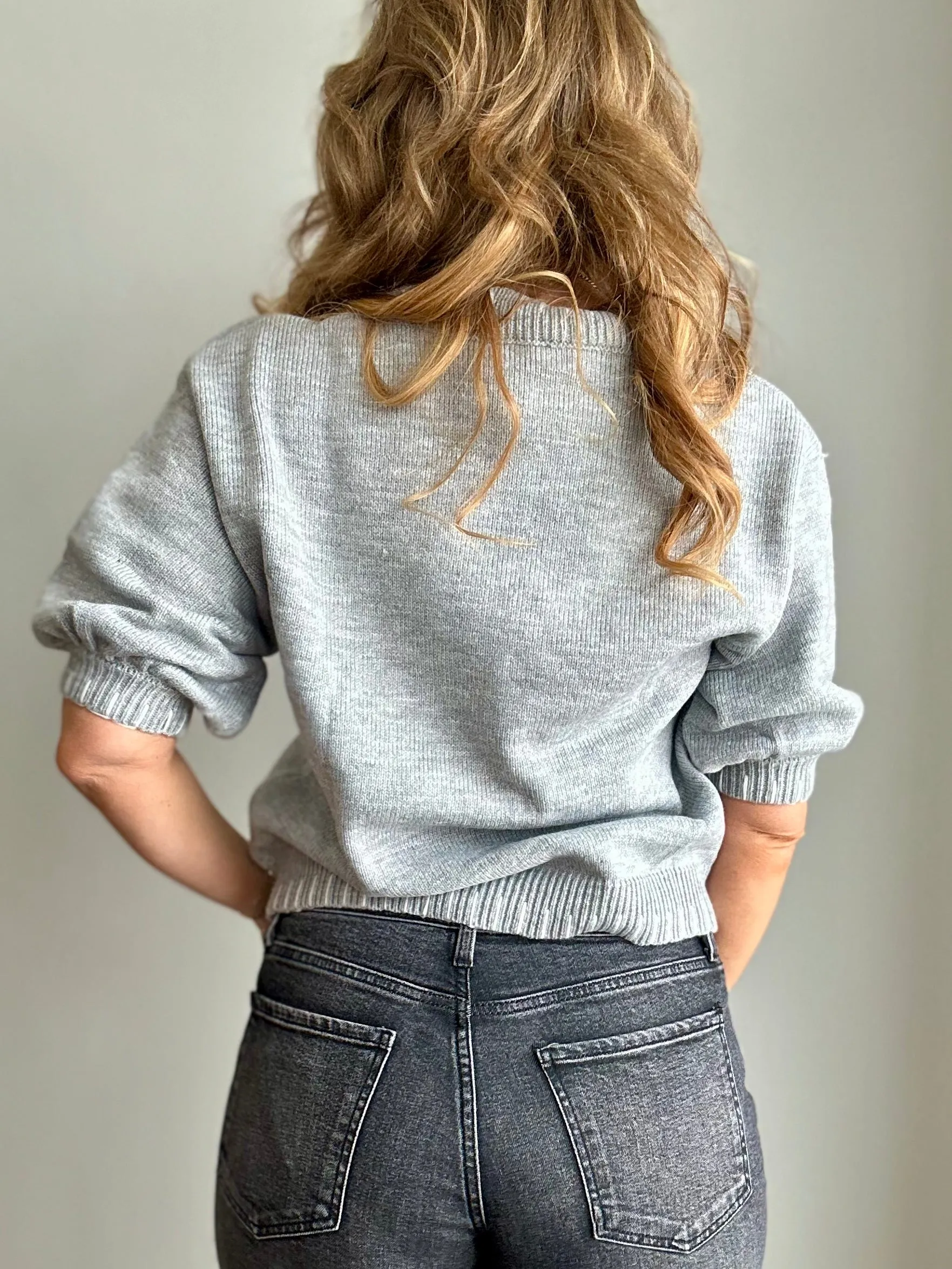 Bow-Detail Sweater