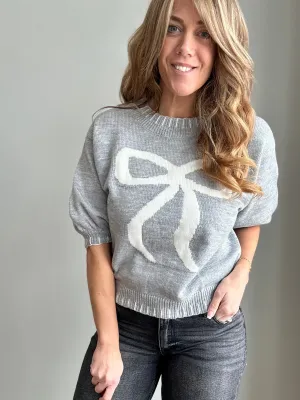 Bow-Detail Sweater