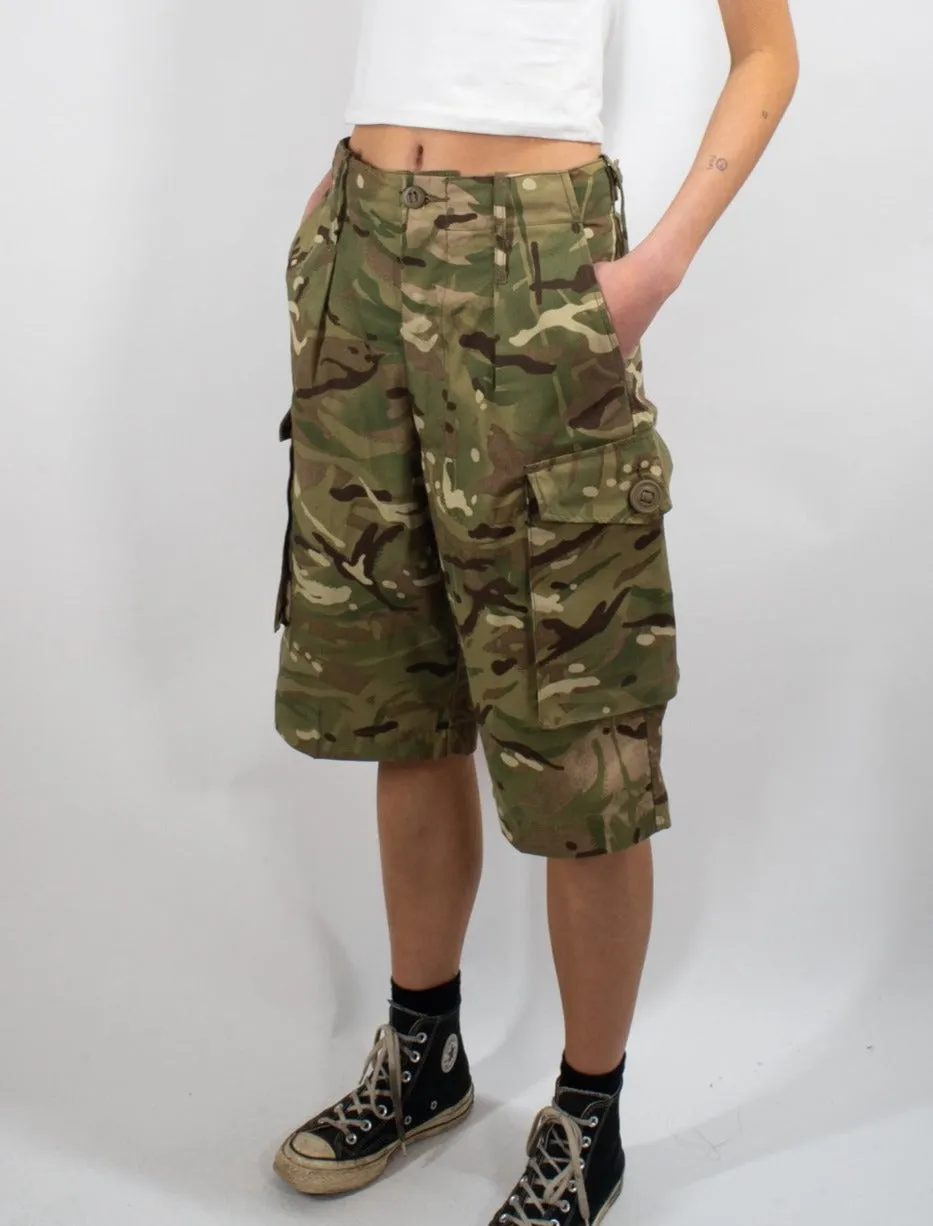 British MTP Camo Shorts – Genuine British Army Surplus – Grade 1