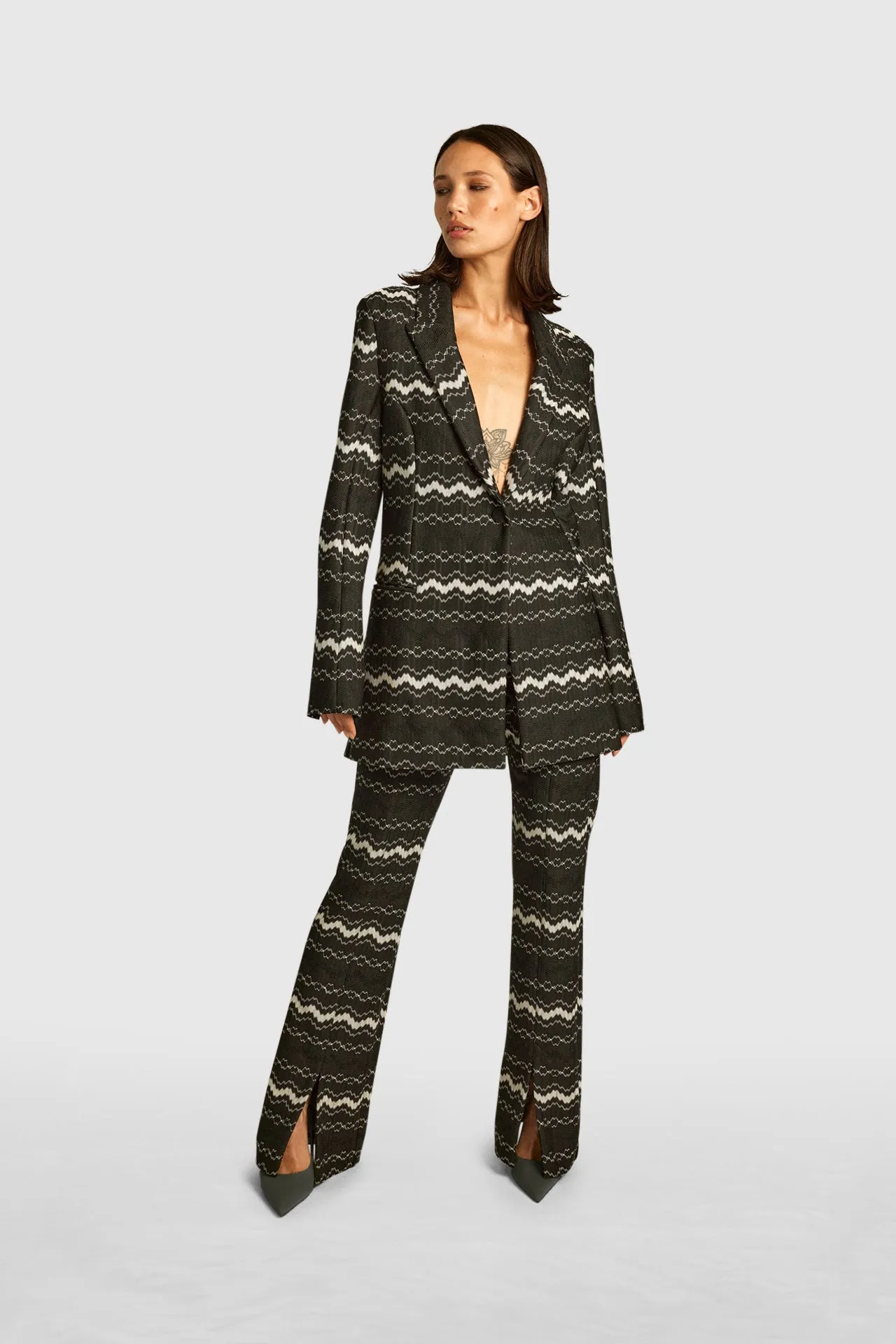 BW Knit Blazer