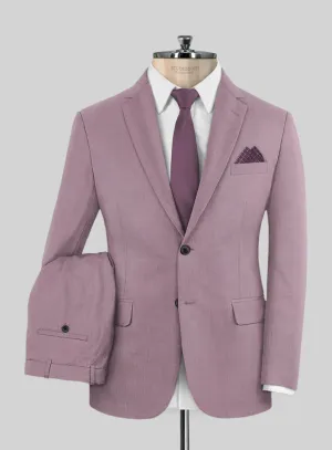 Caccioppoli Sun Dream Oriental Pink Wool Silk Suit