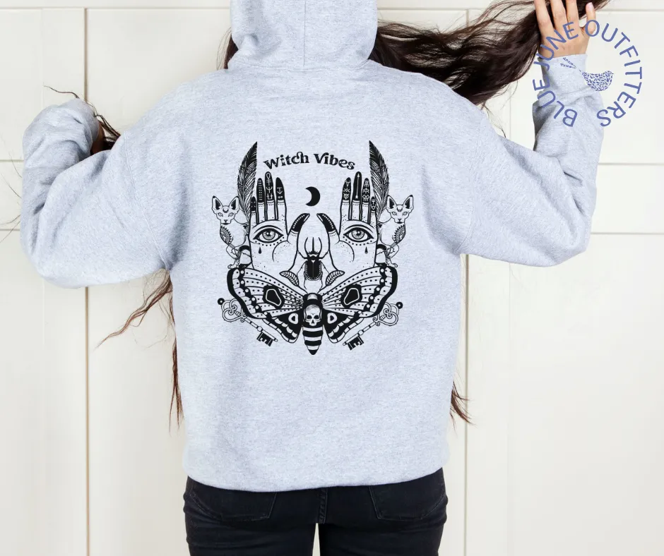 Celestial Witch Vibes | Unisex Pagan Hoodie