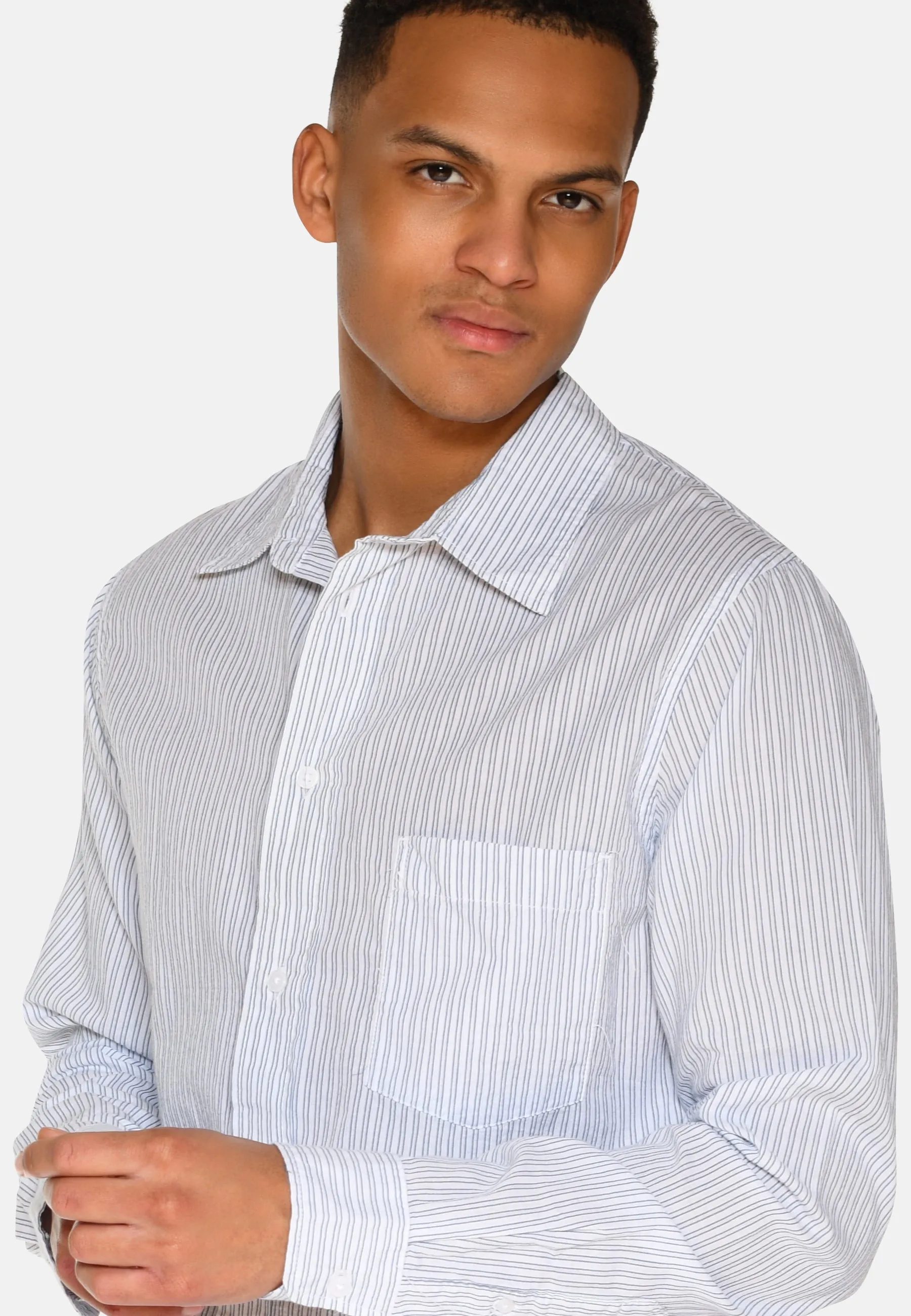 Colt long sleeved reg shirt 4145 - White