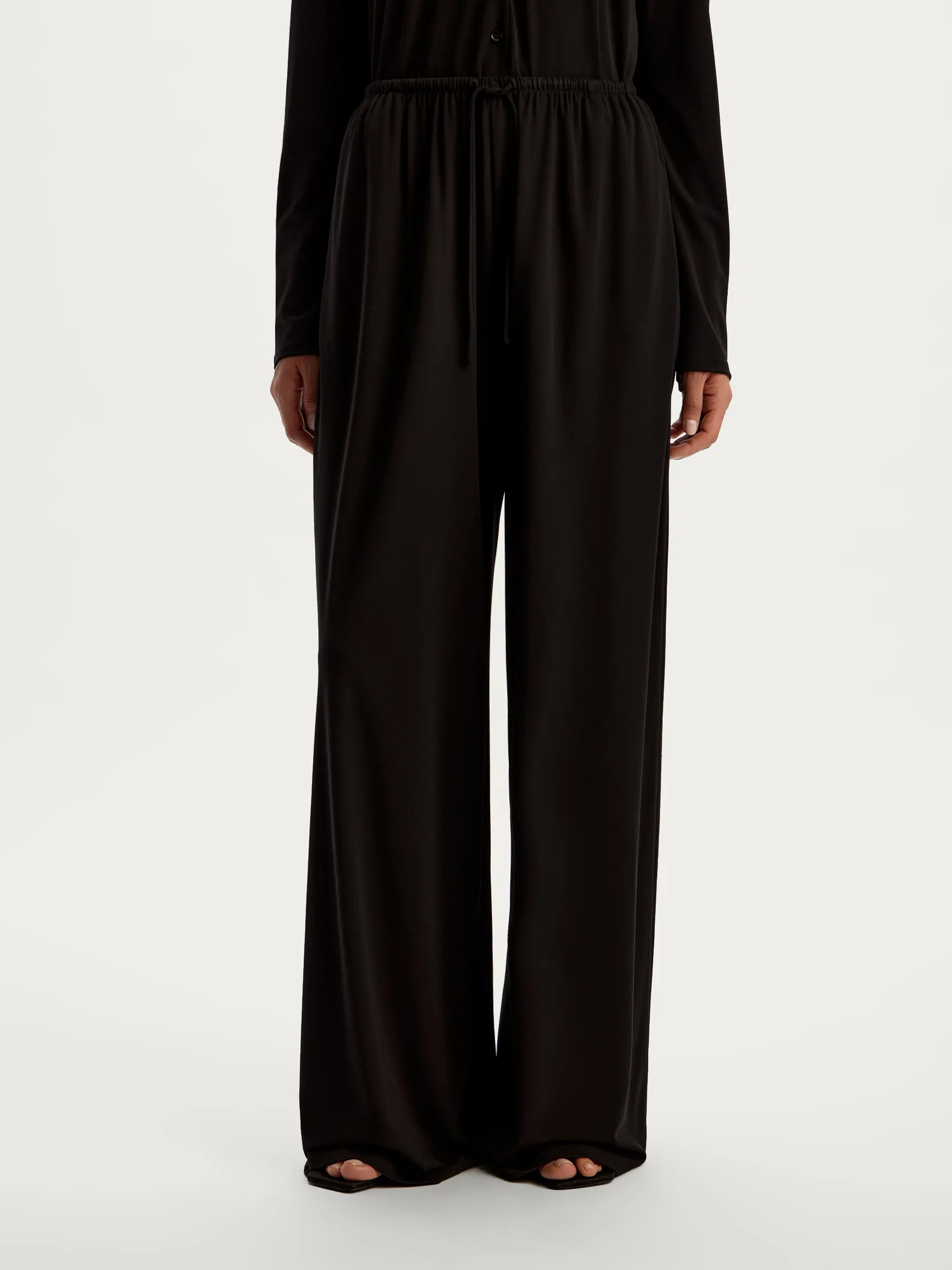 Crepe trousers
