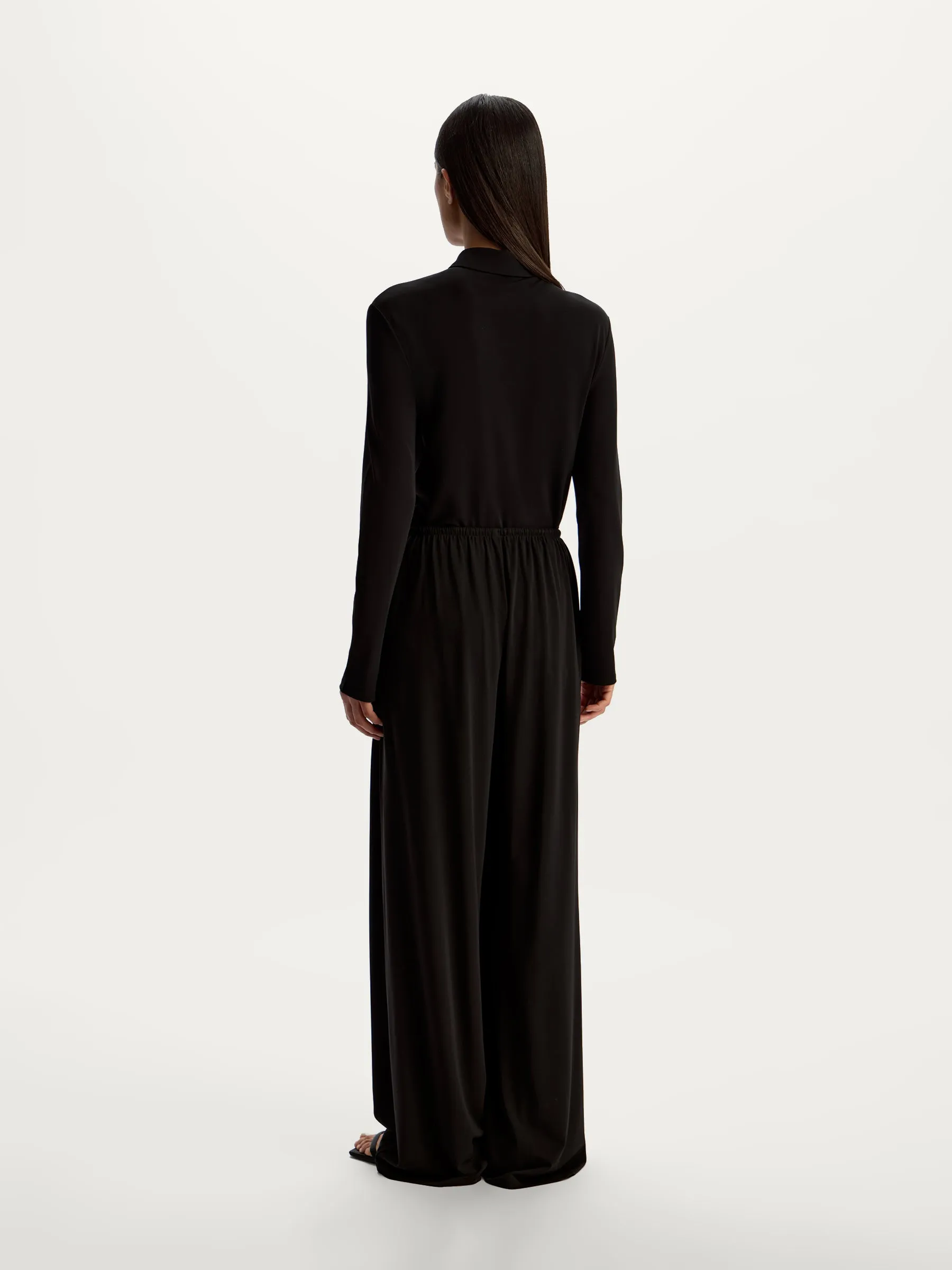 Crepe trousers