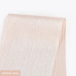 Crinkle Viscose/Rayon Satin - Seashell