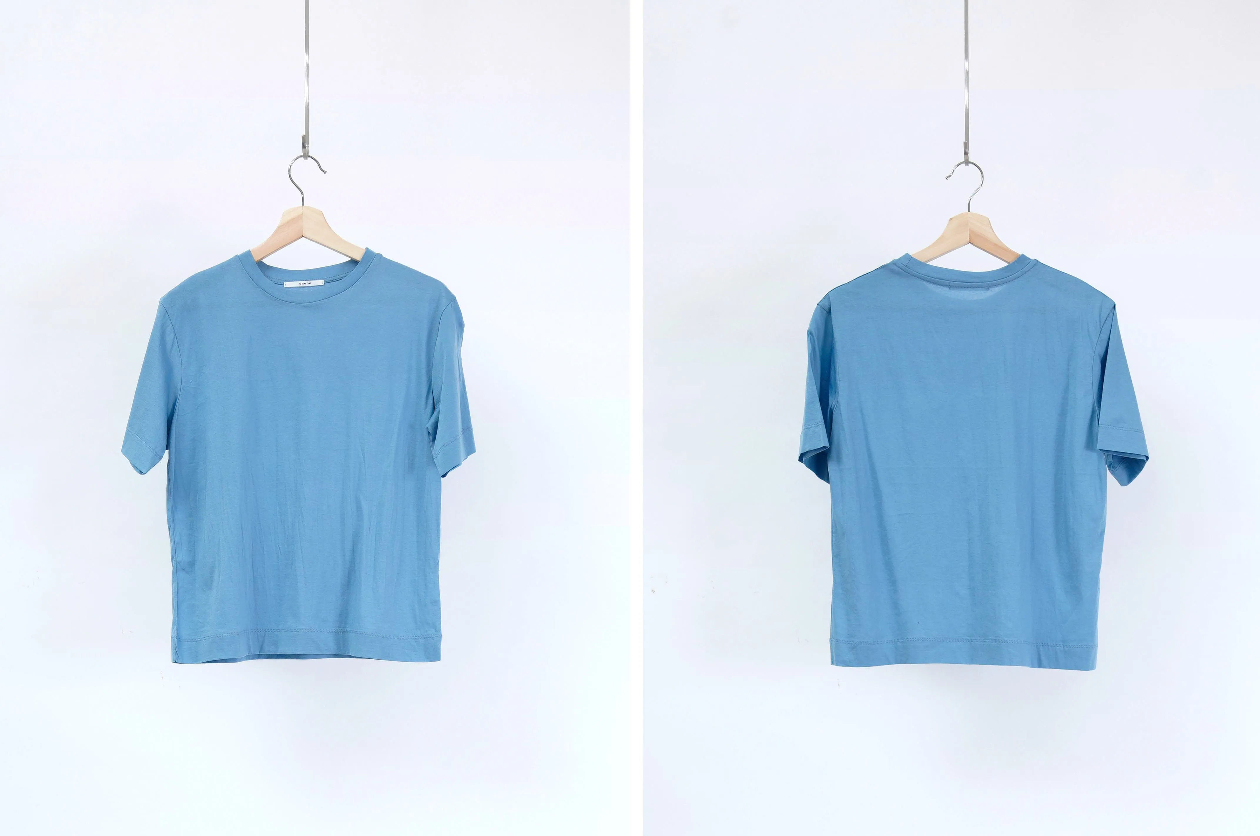 Cyan basic tee top