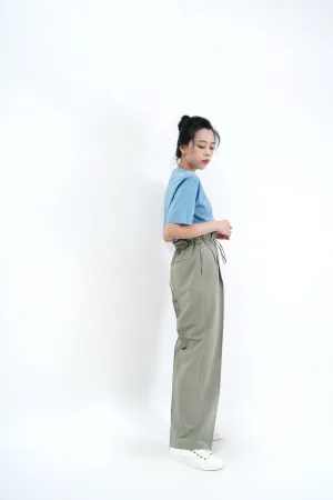 Cyan basic tee top