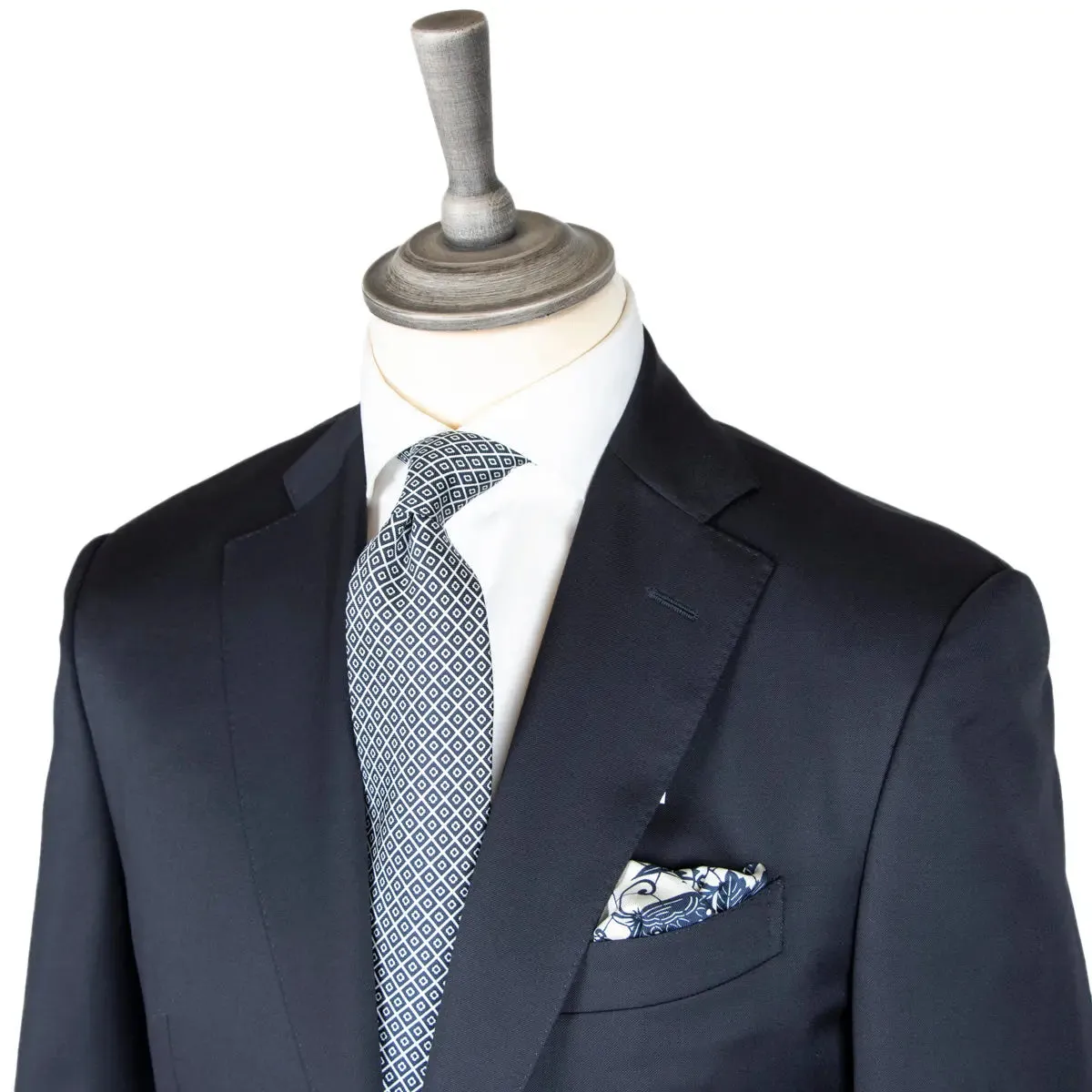 Dark-Navy Signature Super 110 Wool Suit