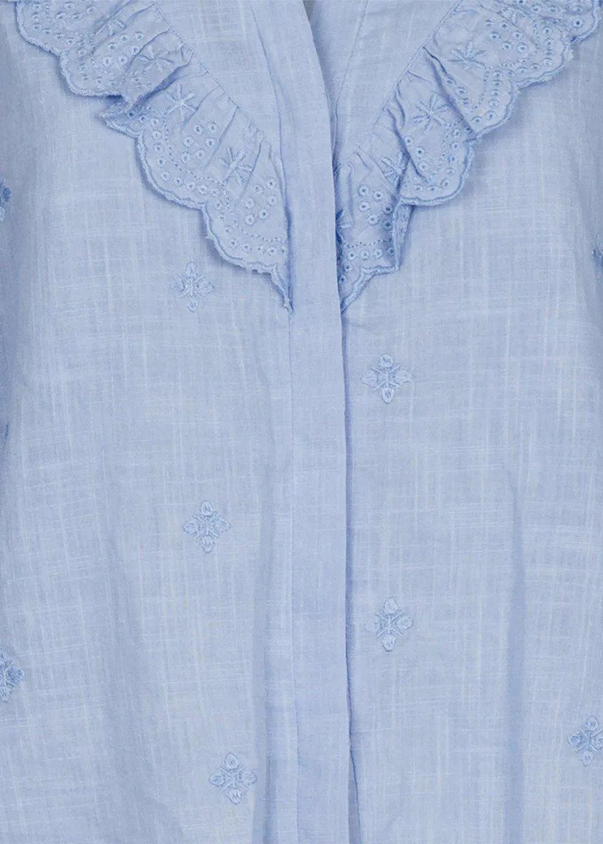 Degas Blouse - Light Blue