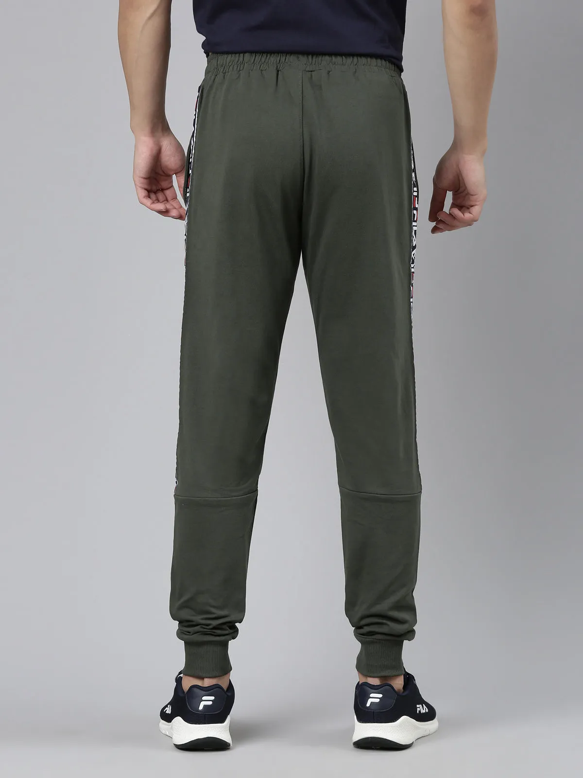 Fila Black Palmer Men's Cuffed Joggers