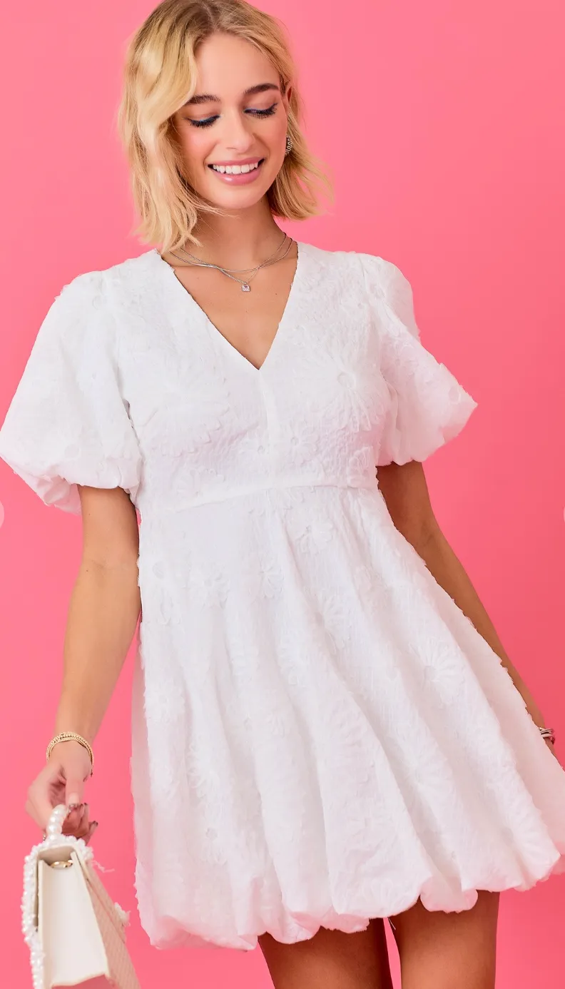 Floral Emroidered Dress