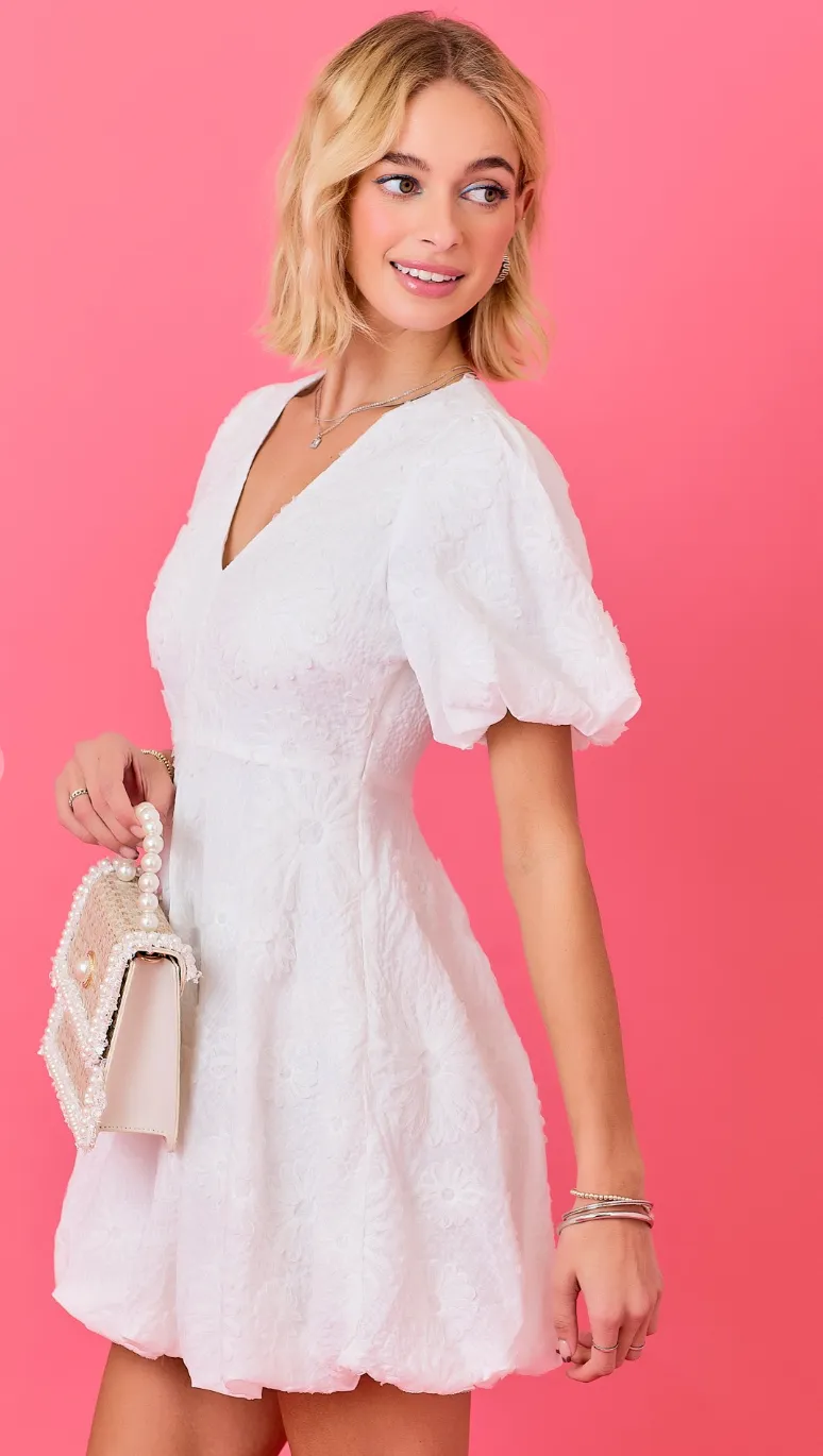 Floral Emroidered Dress