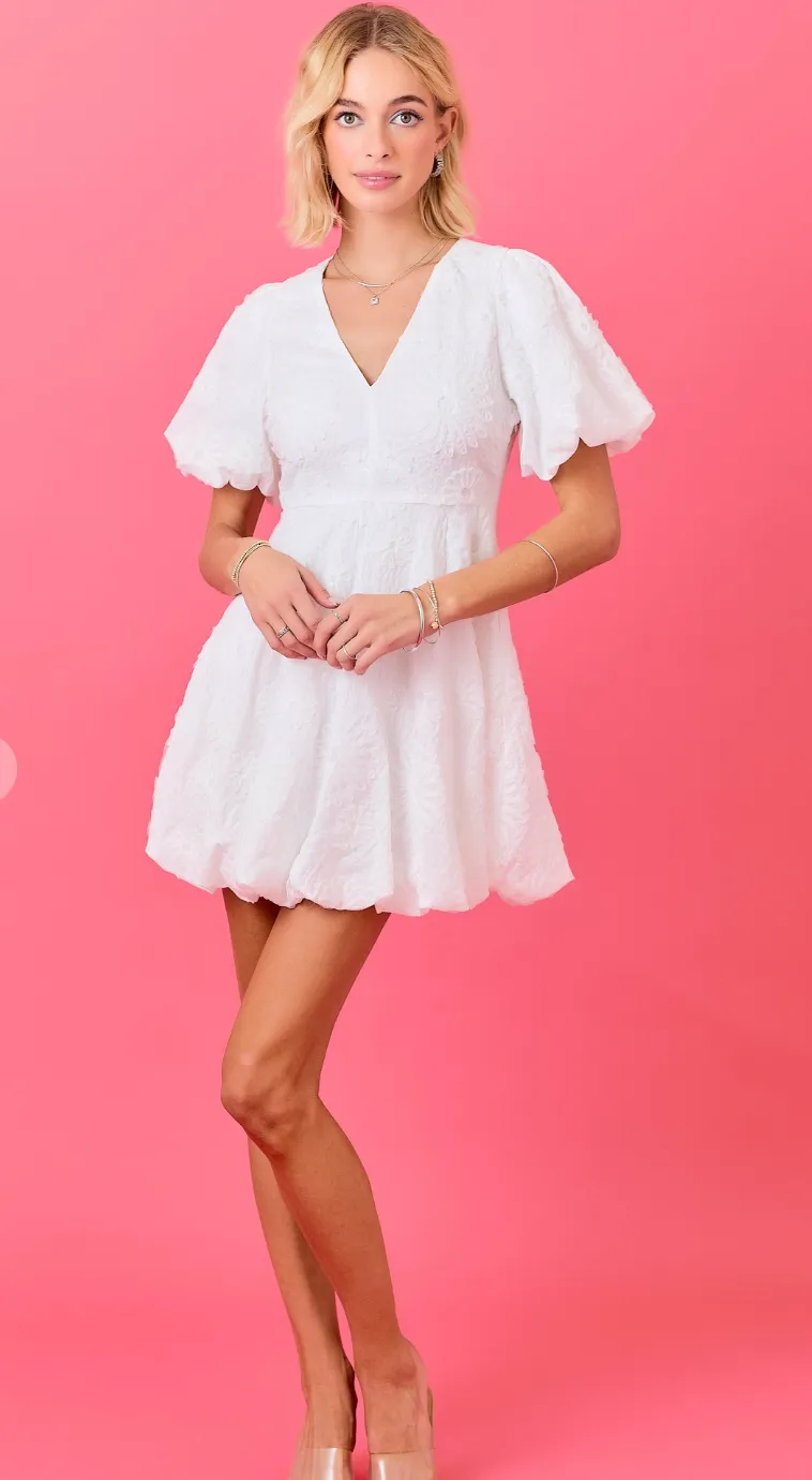 Floral Emroidered Dress