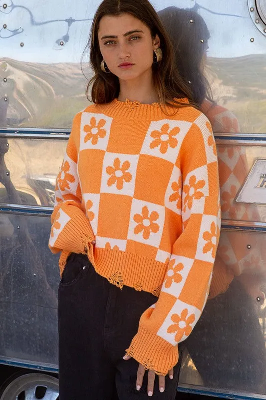 Flower Power Sweater