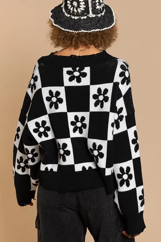 Flower Power Sweater