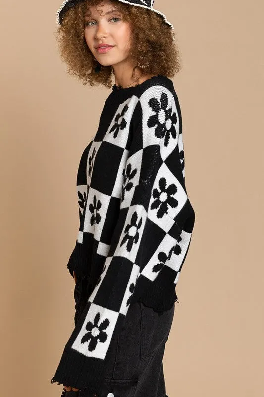 Flower Power Sweater