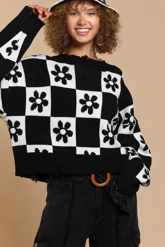 Flower Power Sweater