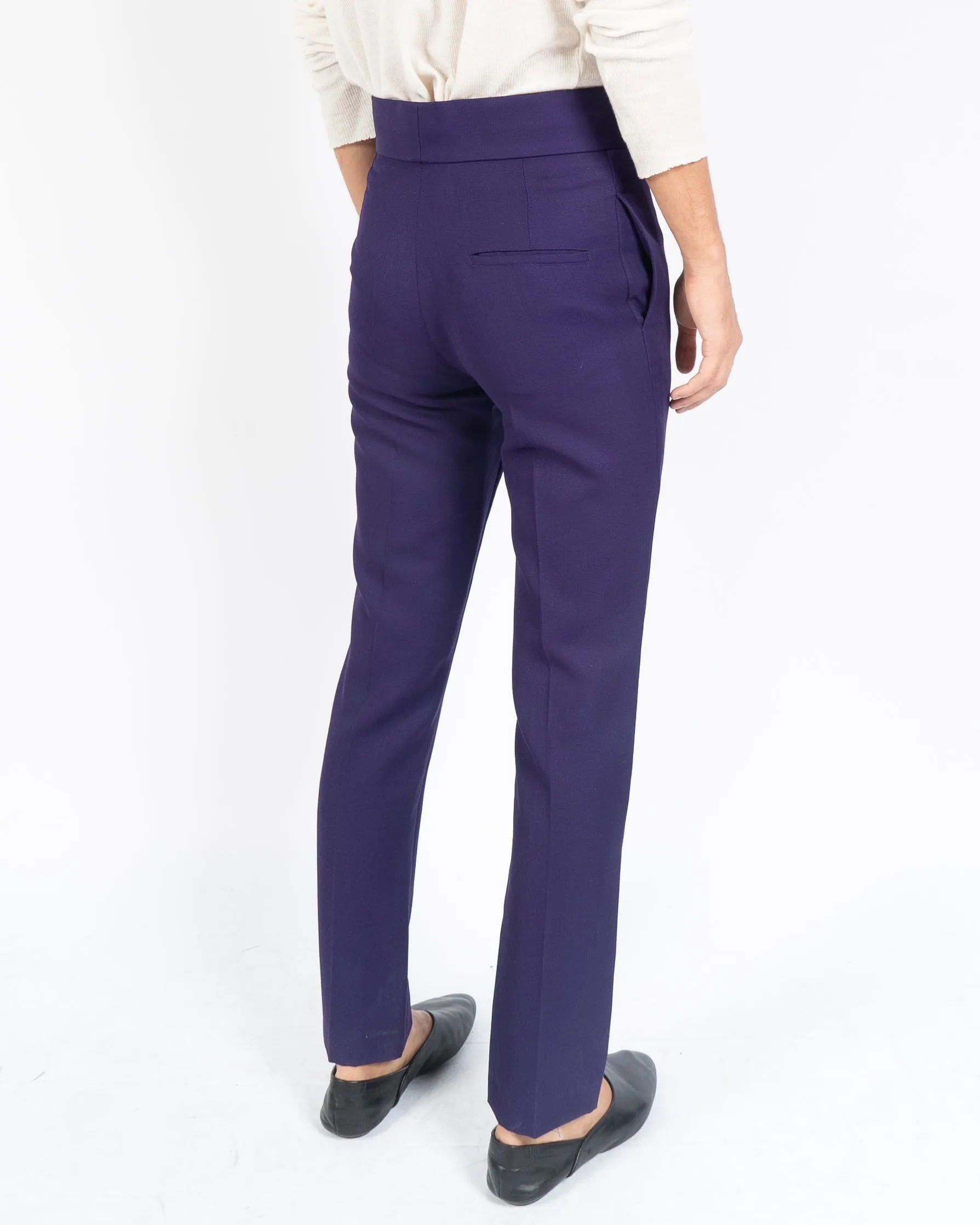 FW17 Classic Calder Violet Trousers Sample