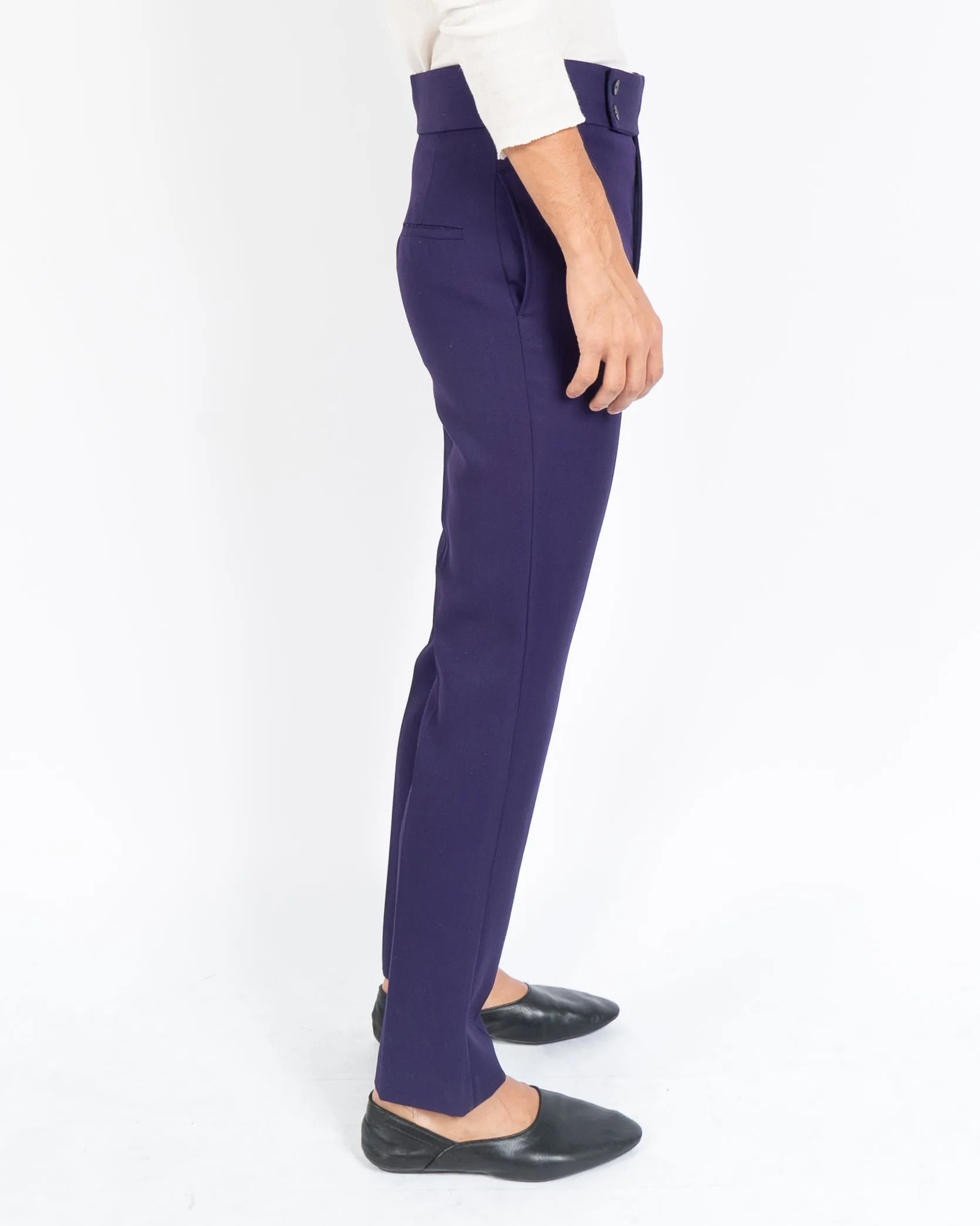 FW17 Classic Calder Violet Trousers Sample