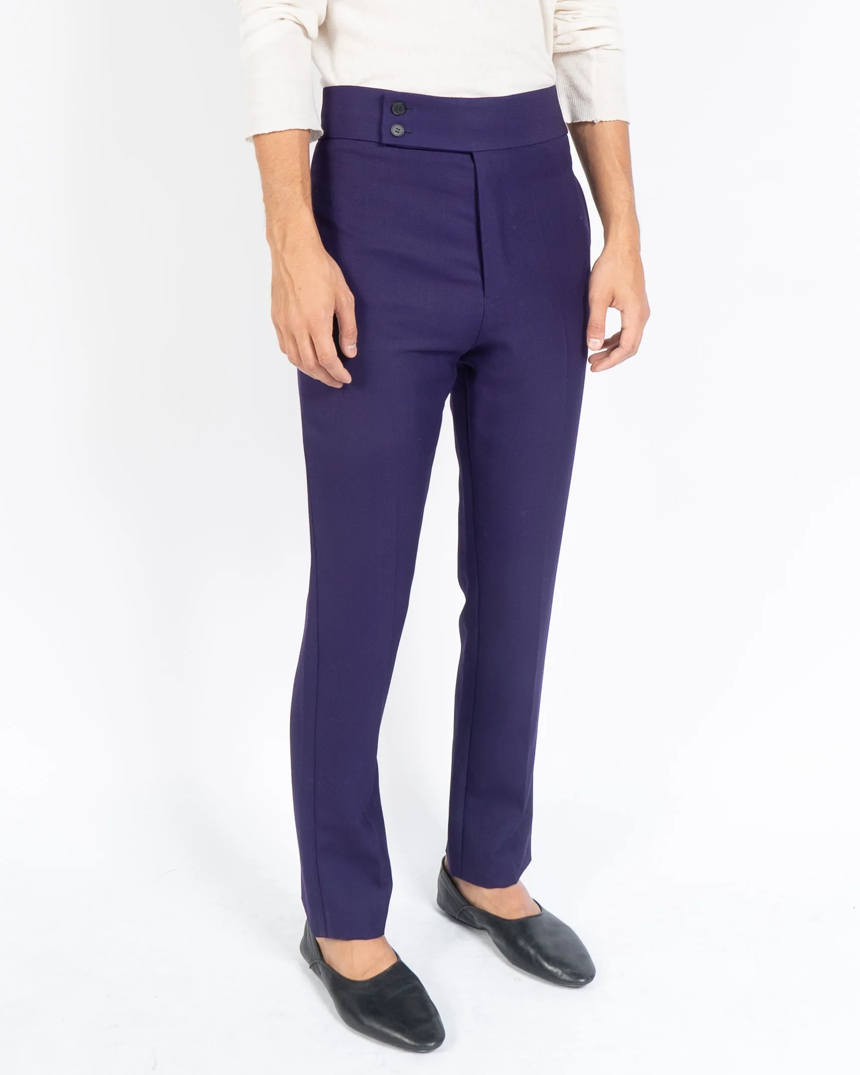 FW17 Classic Calder Violet Trousers Sample