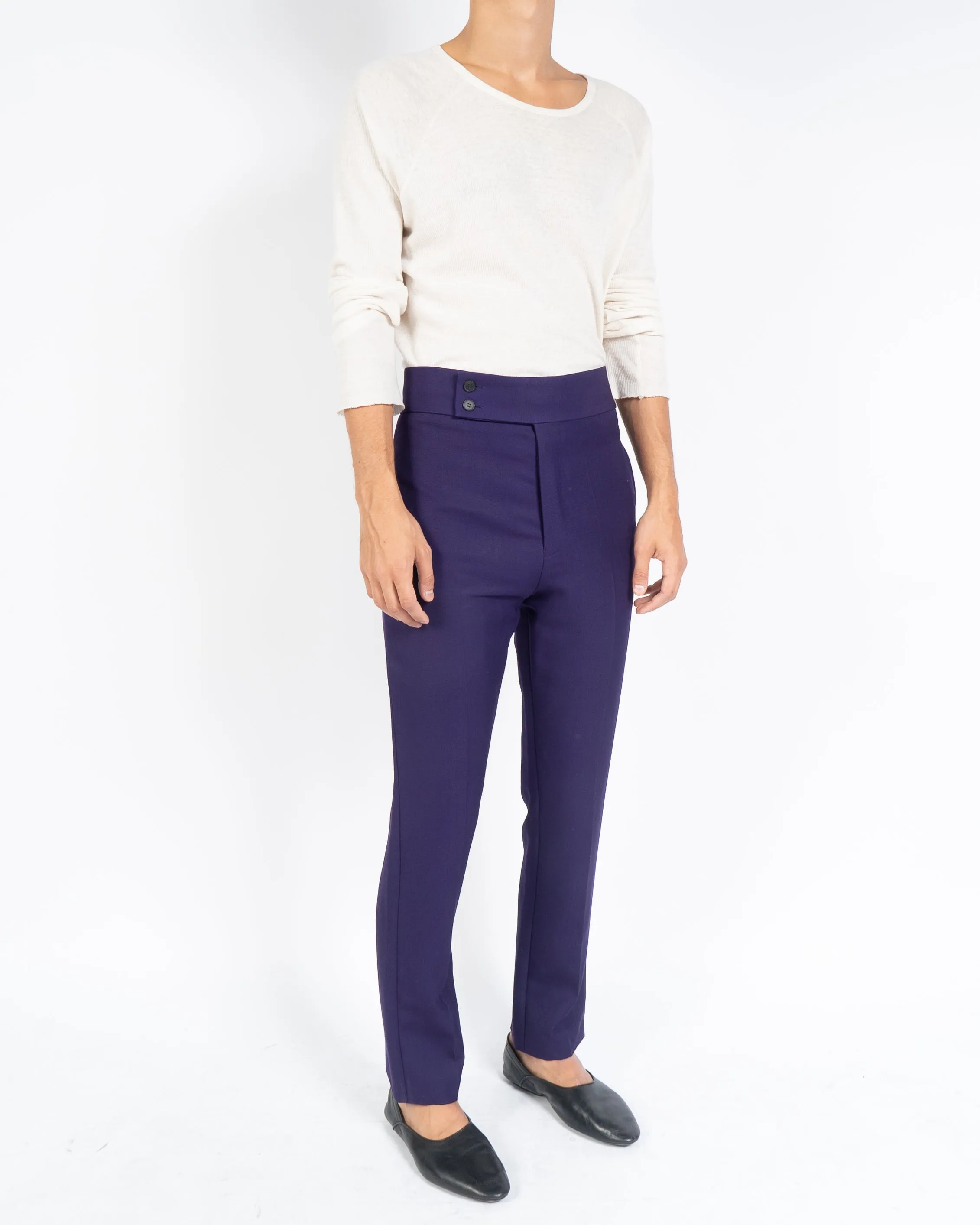 FW17 Classic Calder Violet Trousers Sample