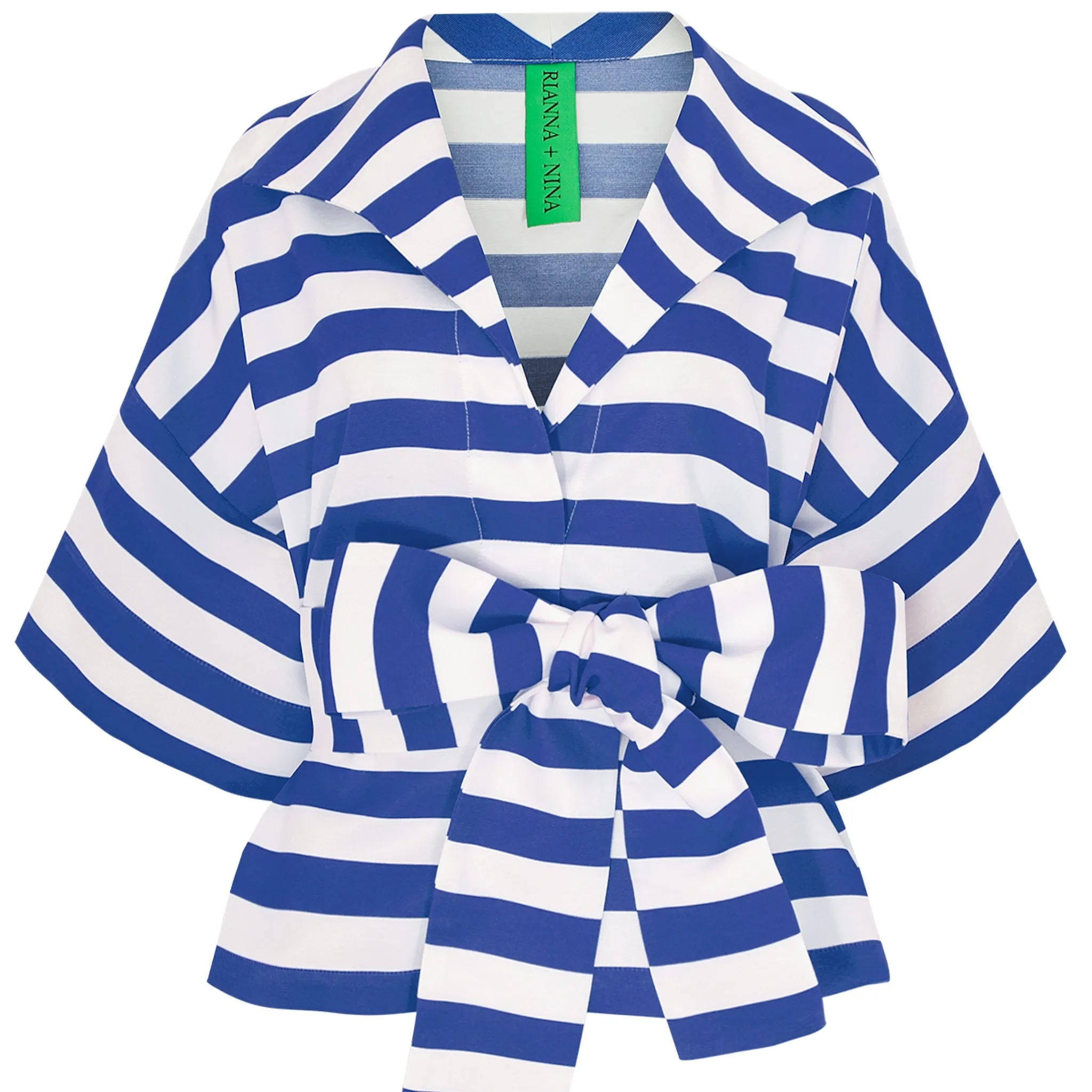 Greek Blouse Claudia - Naftis Blue