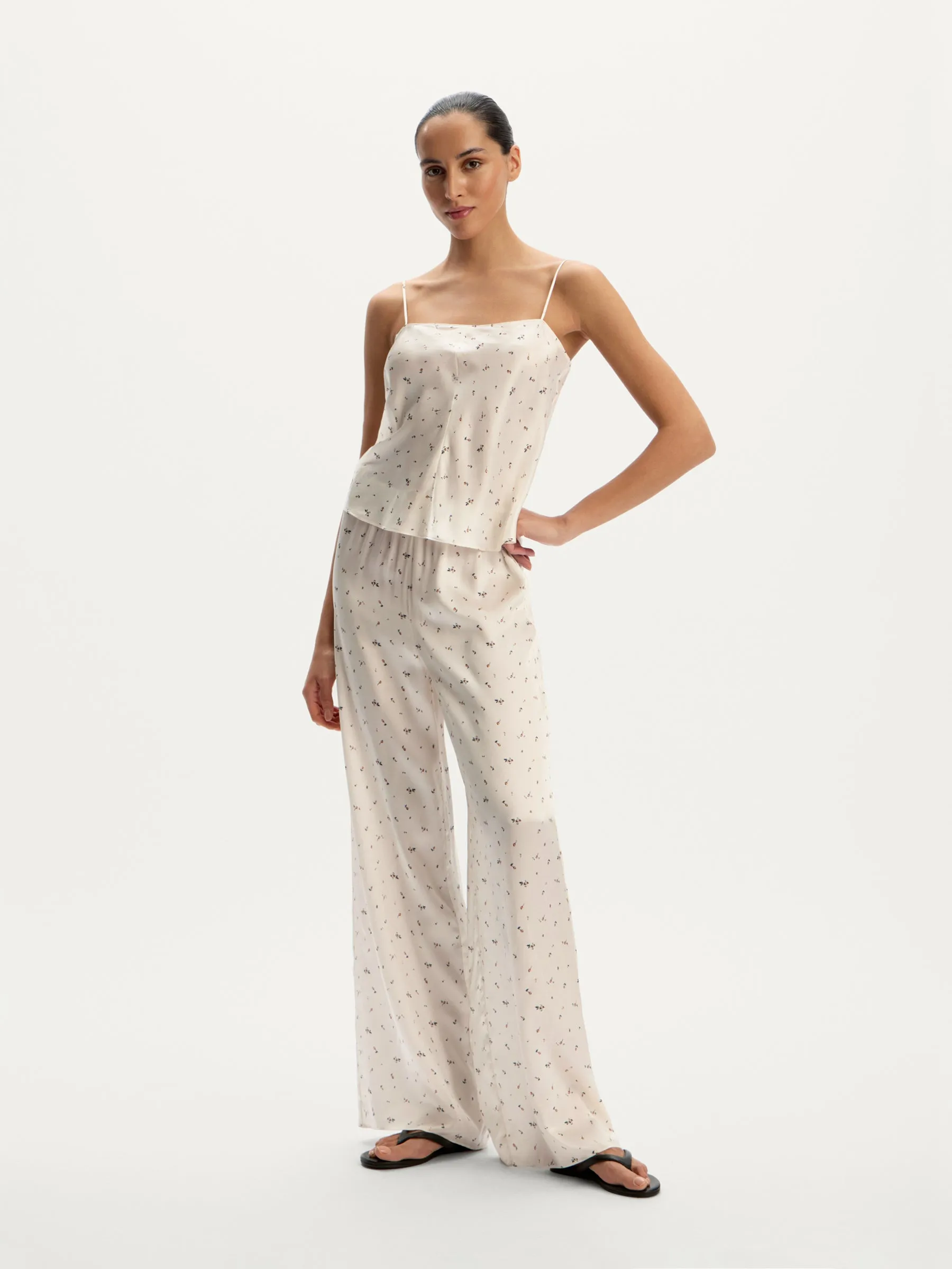 Home Mulberry silk trousers