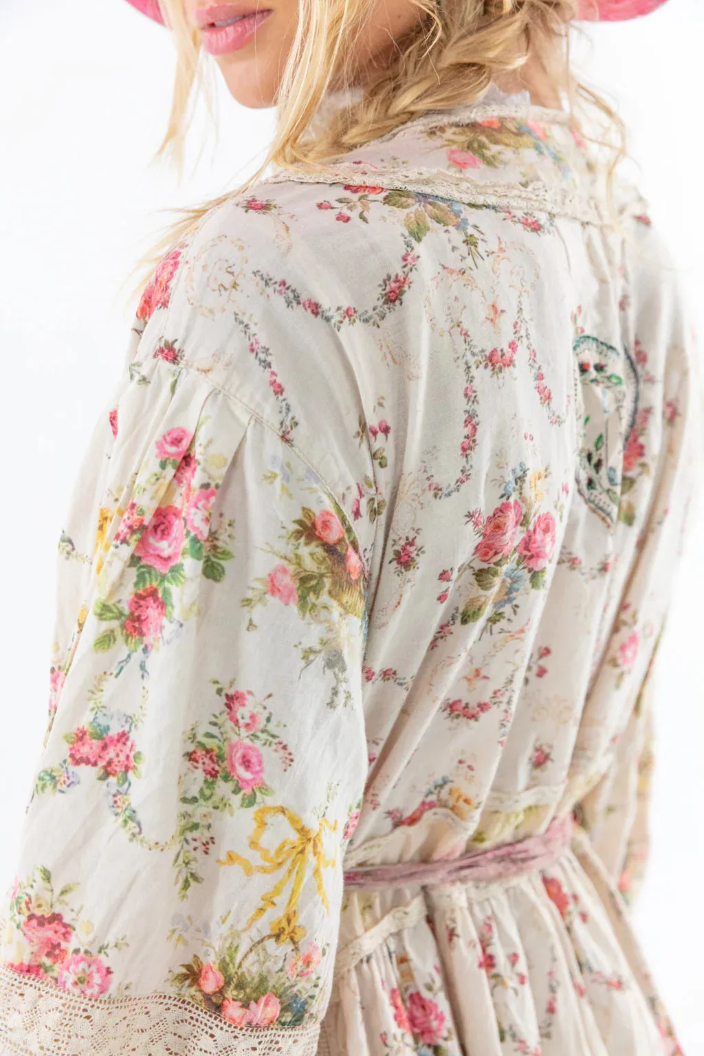 Magnolia  Pearl Dress 902 - Patchwork Floral Chaney Dress - Light Happy