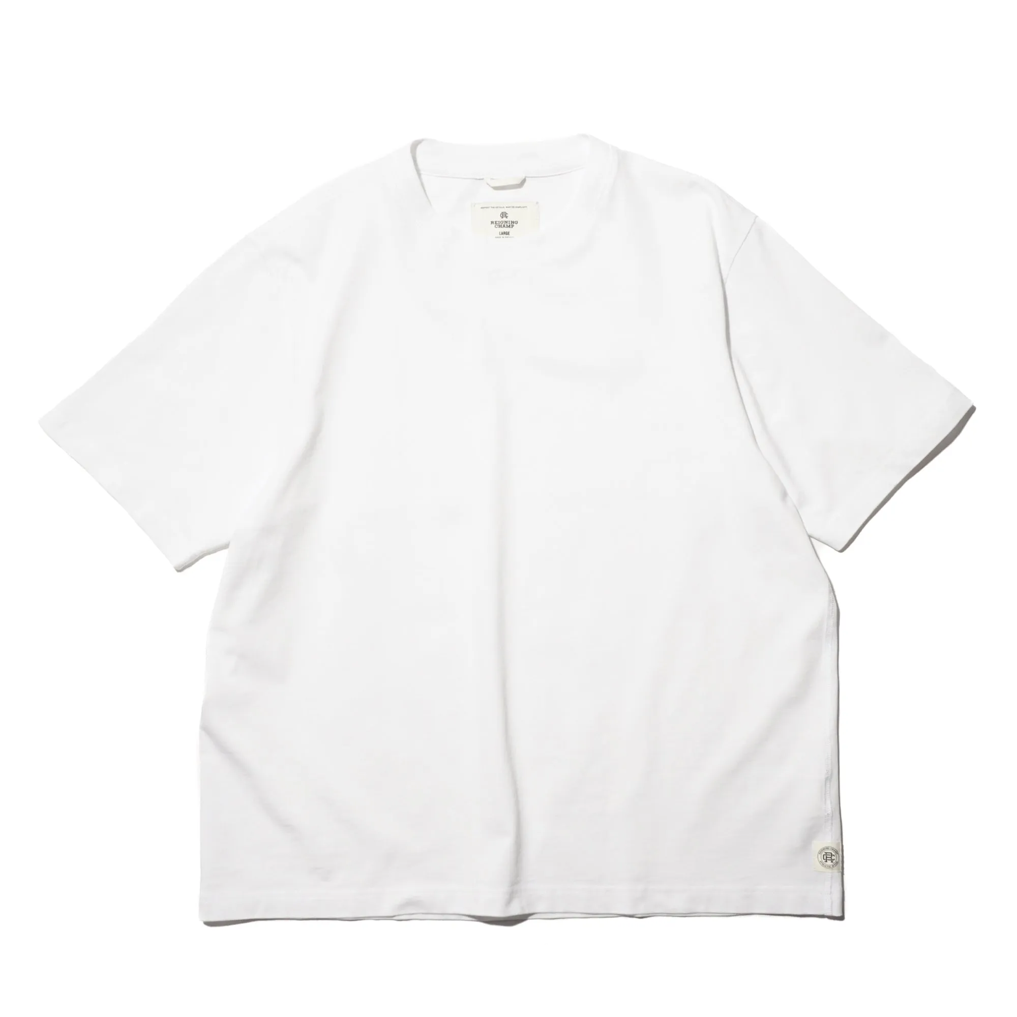 MIDWEIGHT JERSEY CLASSIC T-SHIRT "WHITE"
