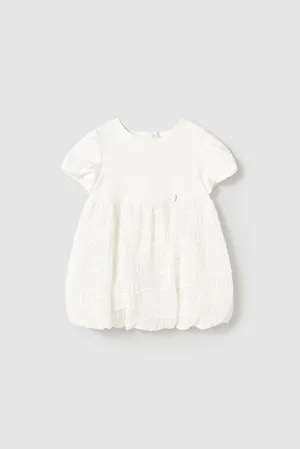 mini girl bubble hem dress