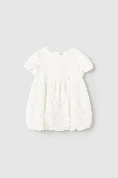 mini girl bubble hem dress