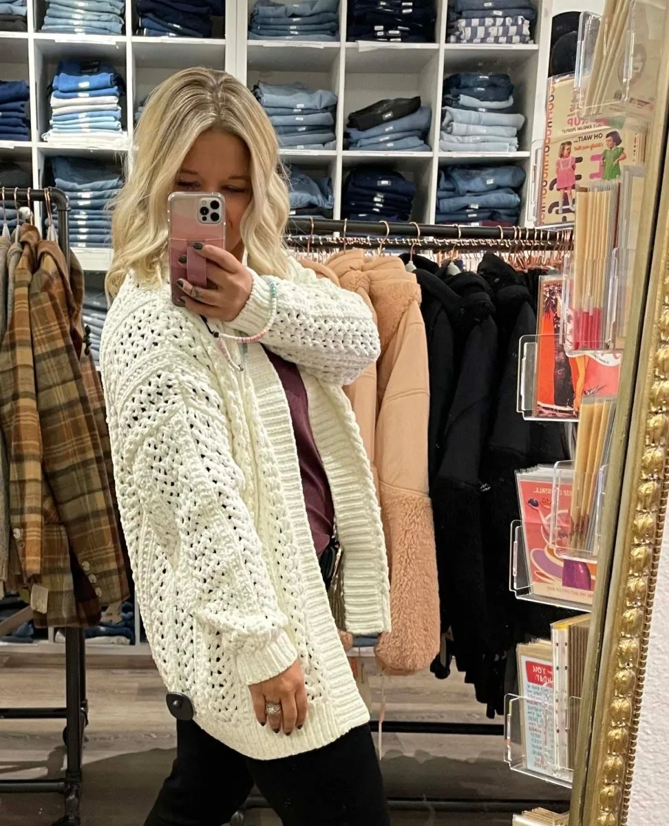 Morocco Cardigan Oat
