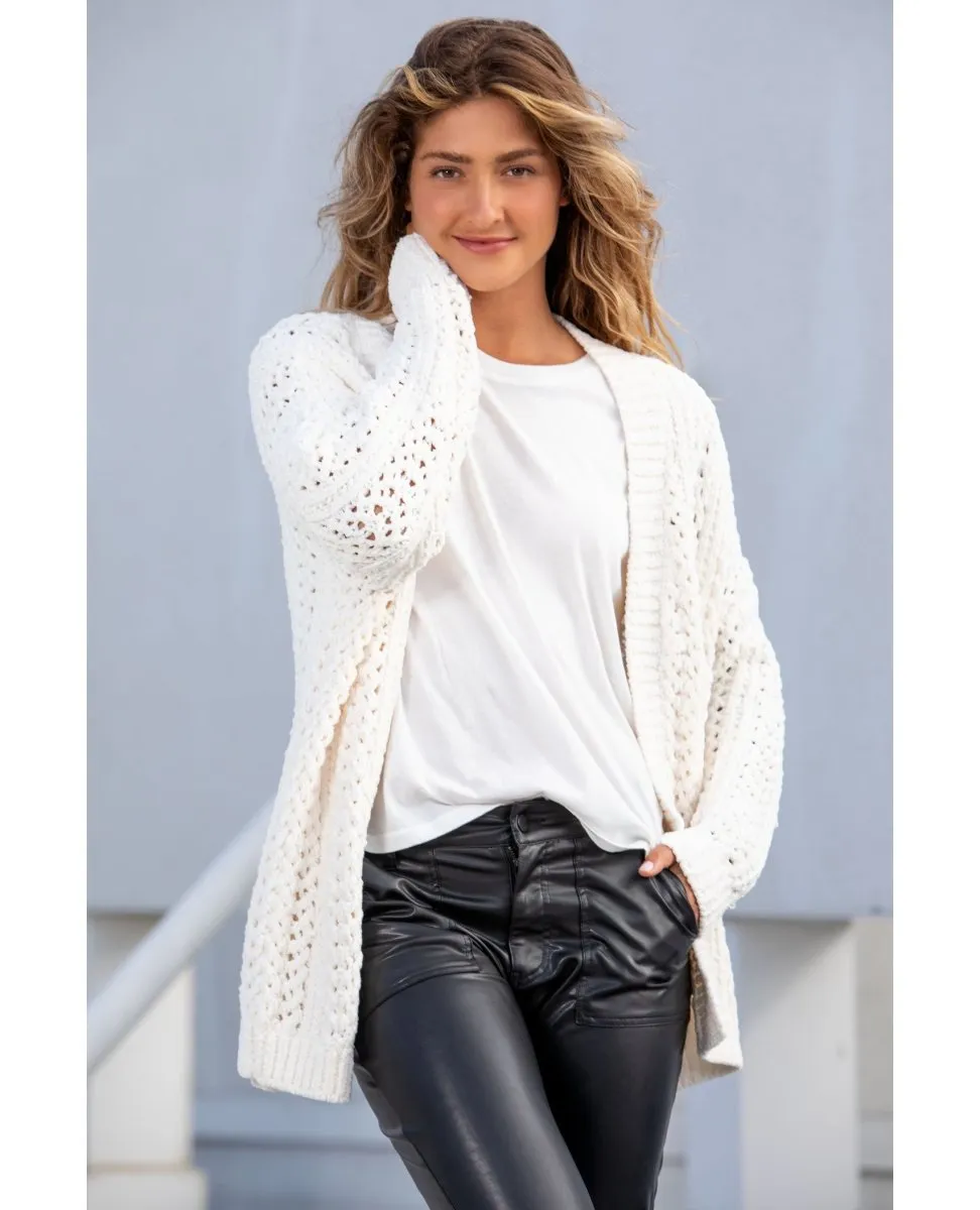 Morocco Cardigan Oat
