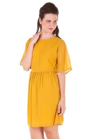 Mustard Dress