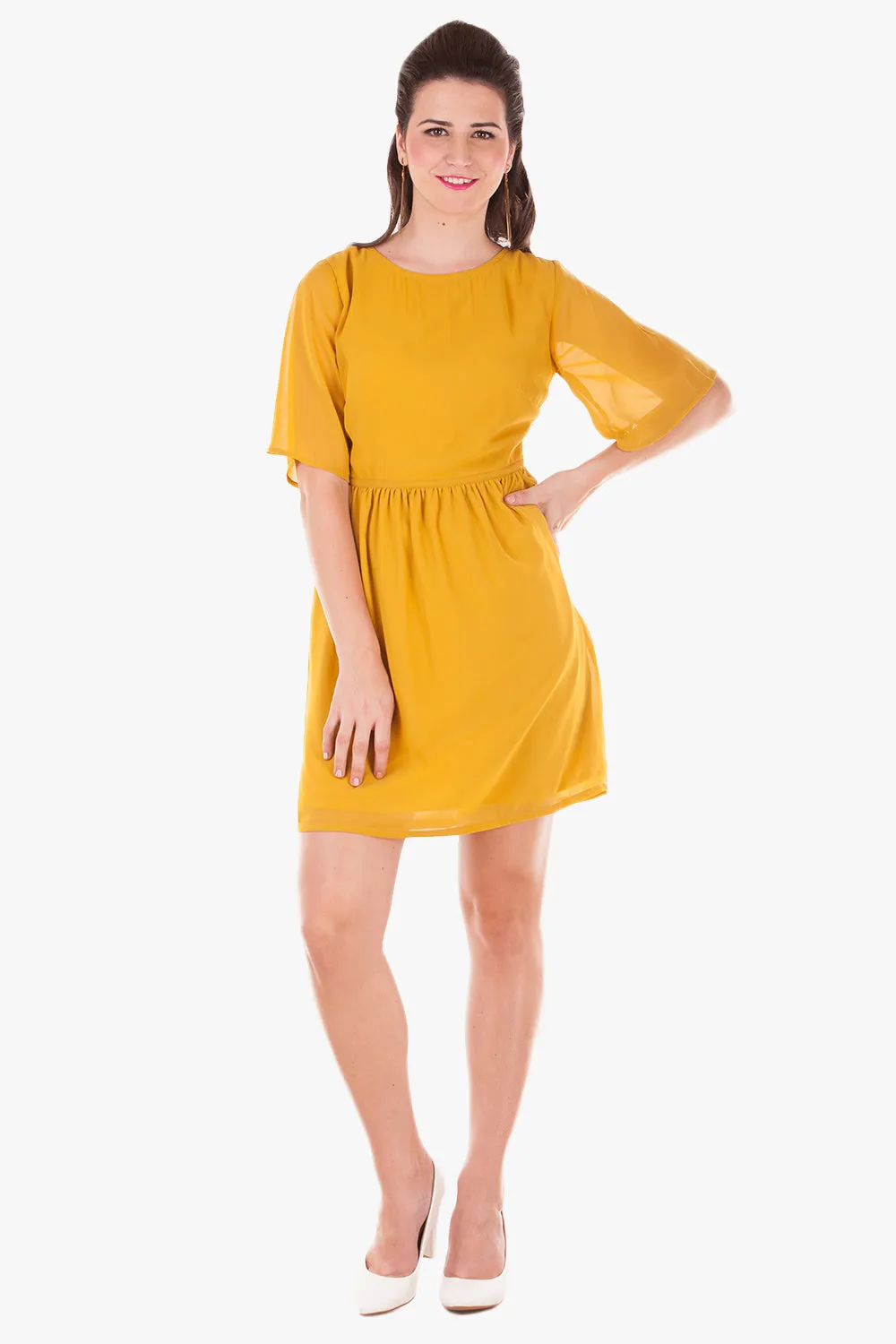 Mustard Dress