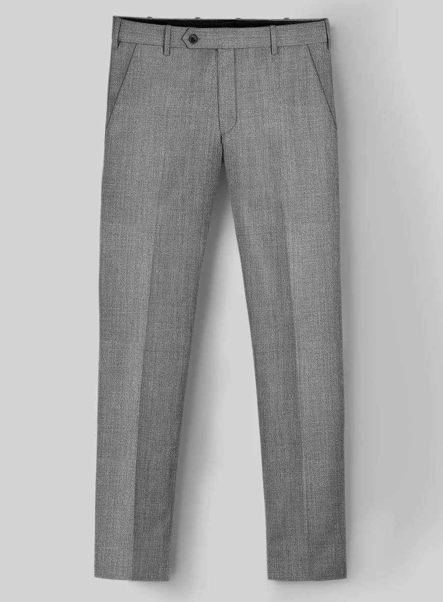 Napolean Stretch Mid Gray Wool Suit
