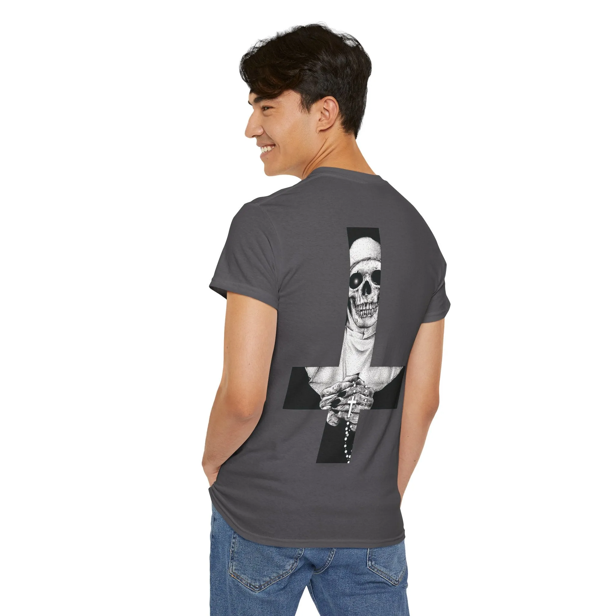 Nun Skull [1st Edition] Unisex Heavy Cotton Tee
