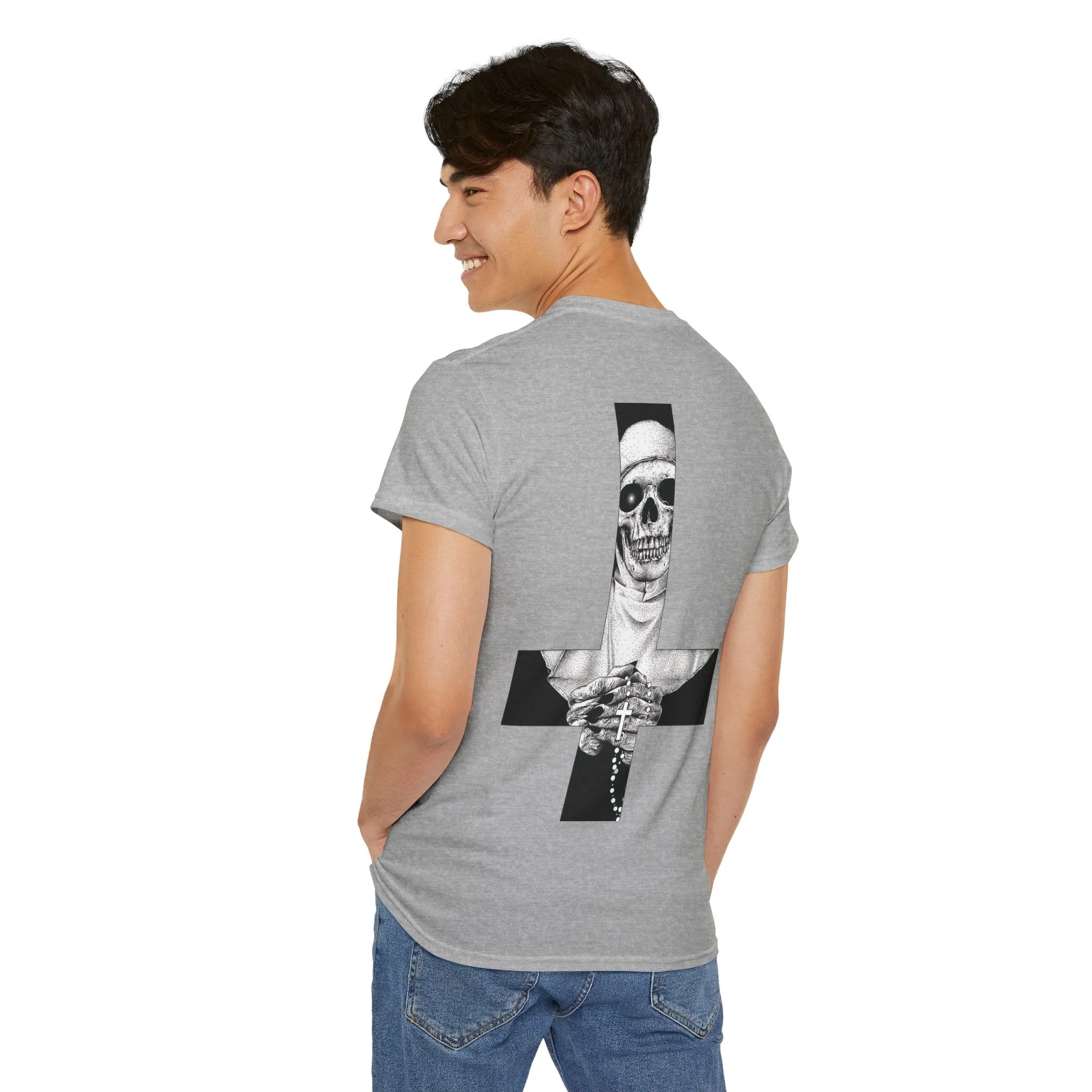 Nun Skull [1st Edition] Unisex Heavy Cotton Tee