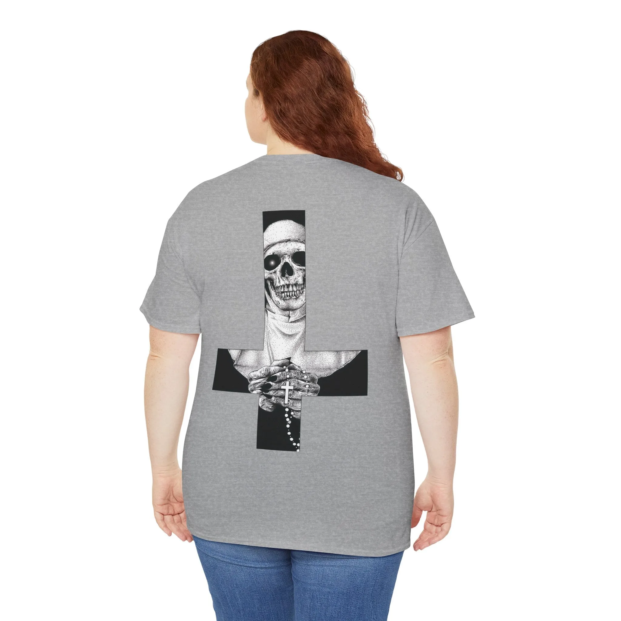 Nun Skull [1st Edition] Unisex Heavy Cotton Tee