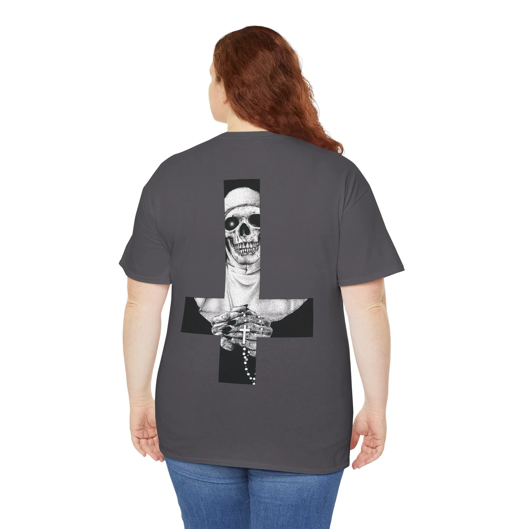 Nun Skull [1st Edition] Unisex Heavy Cotton Tee
