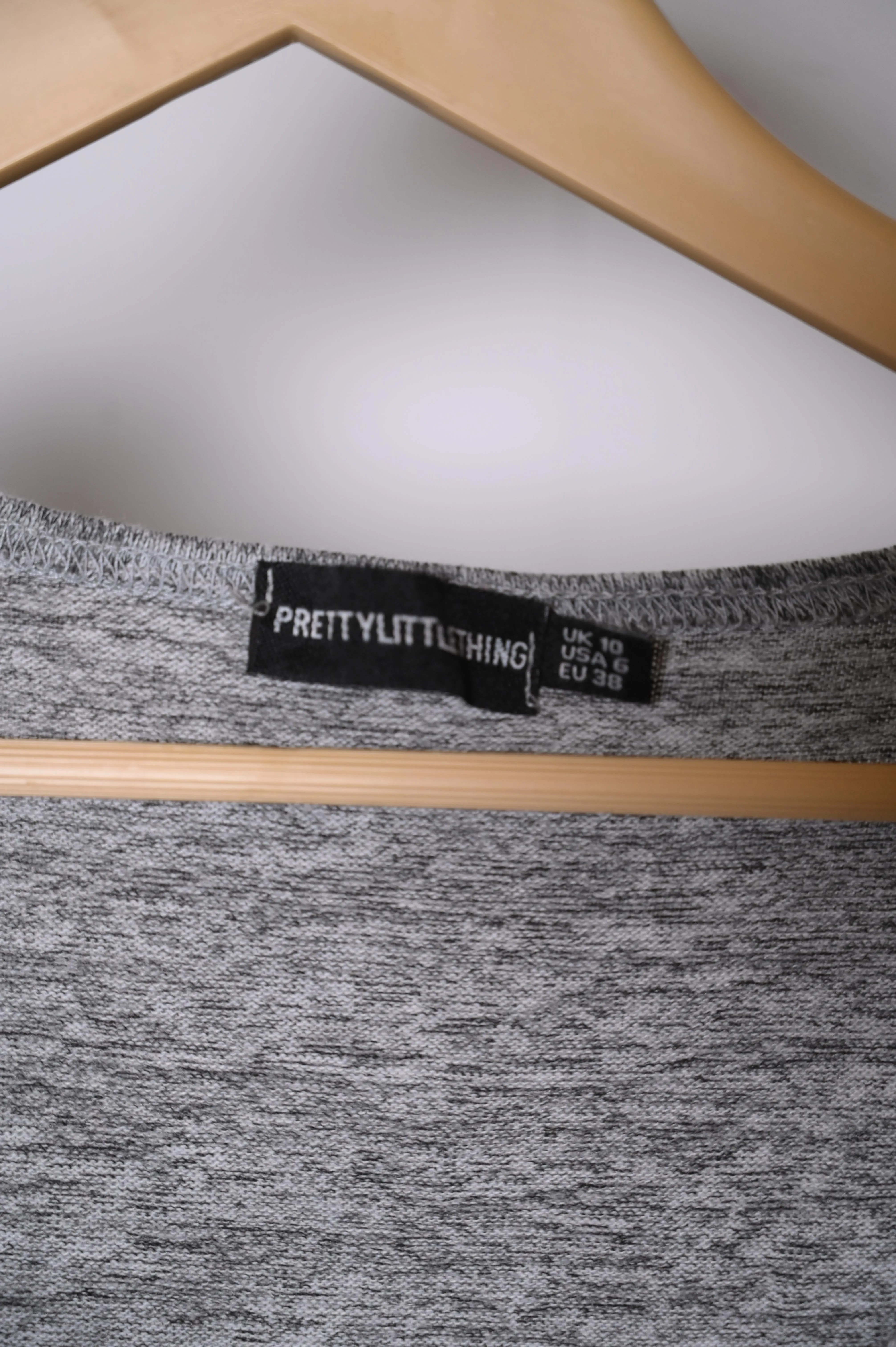 Pretty Little Thing Gray Jumpsuit (Small)