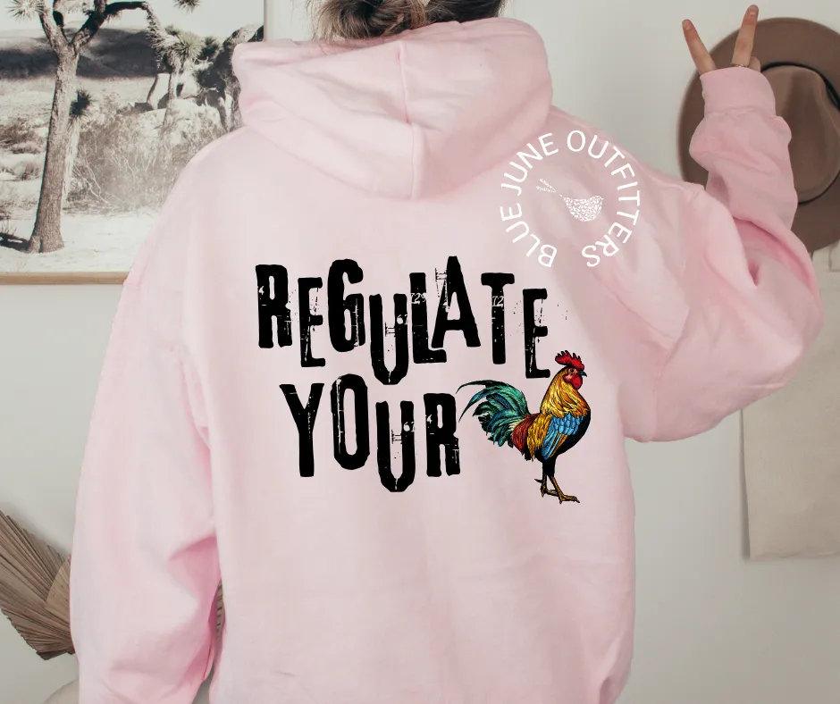 Regulate Your Cock | Women's Rights Hoodie