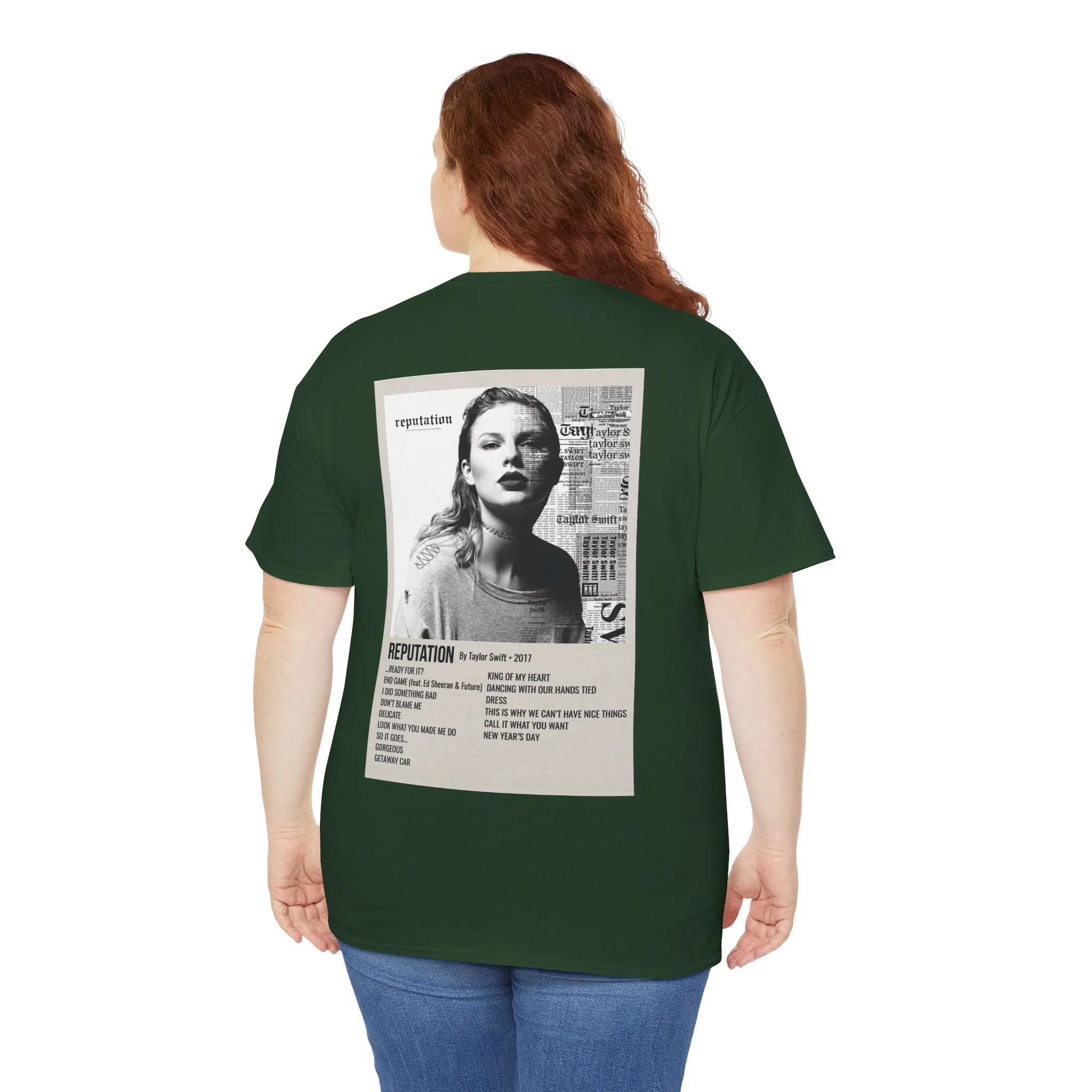 Reputation by Taylor Swift - 2017 Unisex Heavy Cotton Tee