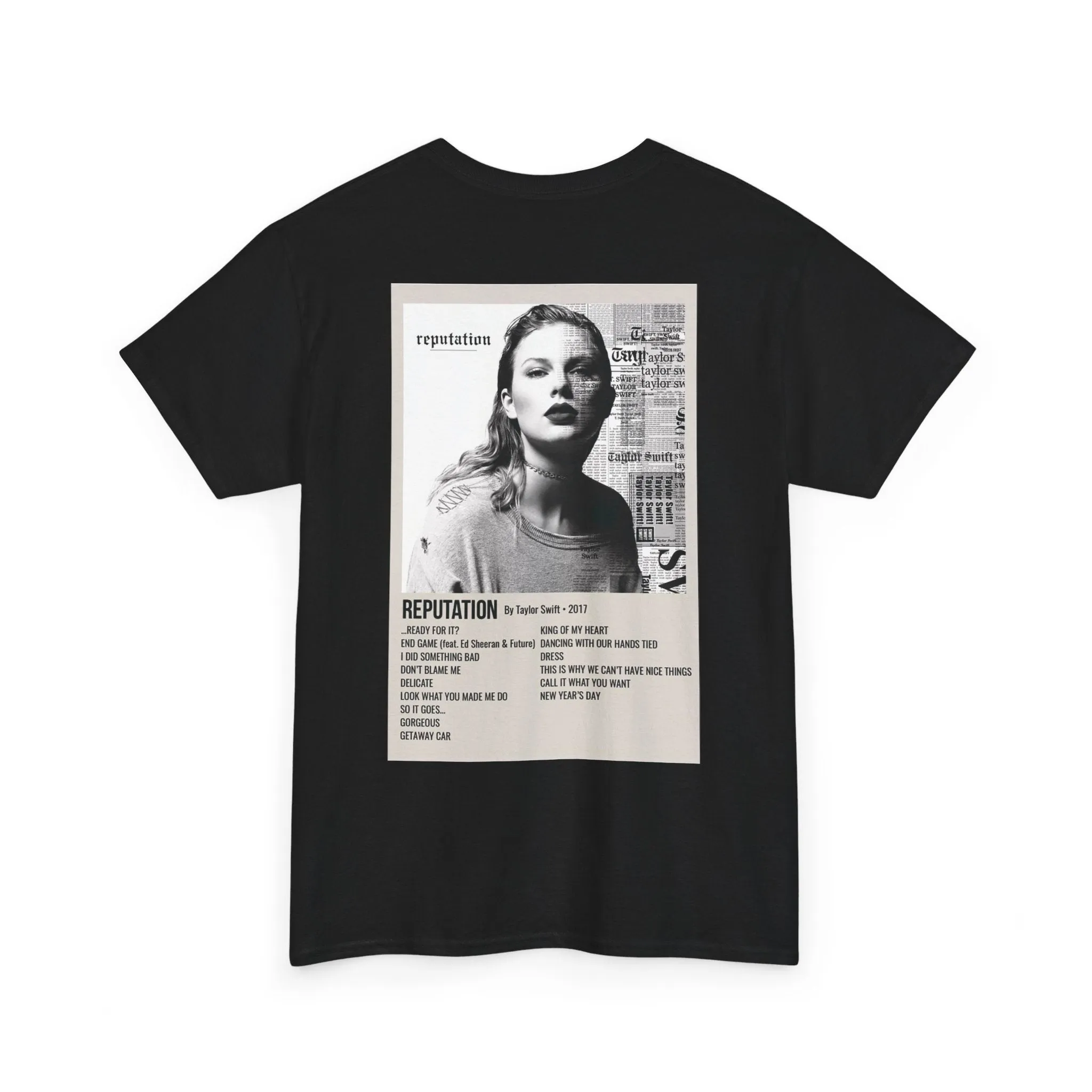 Reputation by Taylor Swift - 2017 Unisex Heavy Cotton Tee