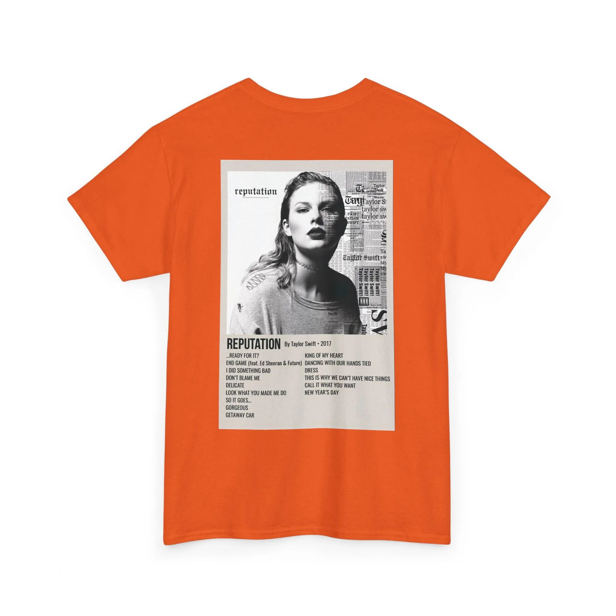 Reputation by Taylor Swift - 2017 Unisex Heavy Cotton Tee